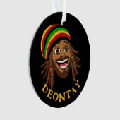 Jamaican Cute Rasta Man Personalized (devant)
