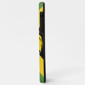 Jamaican Flag Lion Phone Case (Achterkant/links)