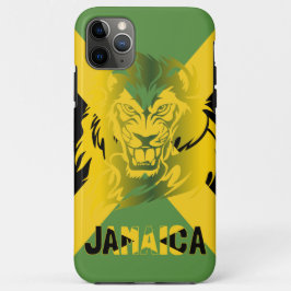 Jamaican Flag Lion Phone Case