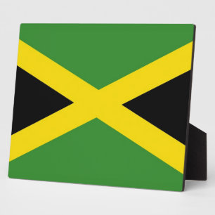 Jamaican Flag Plaque Fotoplaat