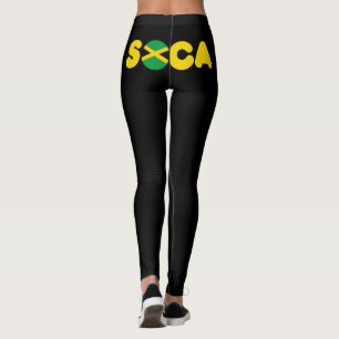 Jamaican Flag Soca Leggings