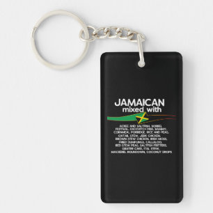 Jamaican gemengd met Jamaica Proud Group Sleutelhanger