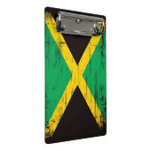 Jamaican Grunge Flag Mini Klembord (Schuin)