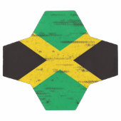 Jamaican Grunge Flag Voetbal (Enkel)