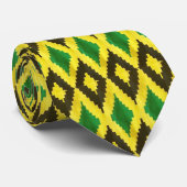 Jamaican Kente Mannen Stropdas (Opgerold)