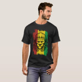 Jamaican Lion Multi Coloured T-shirt (Voorkant volledig)