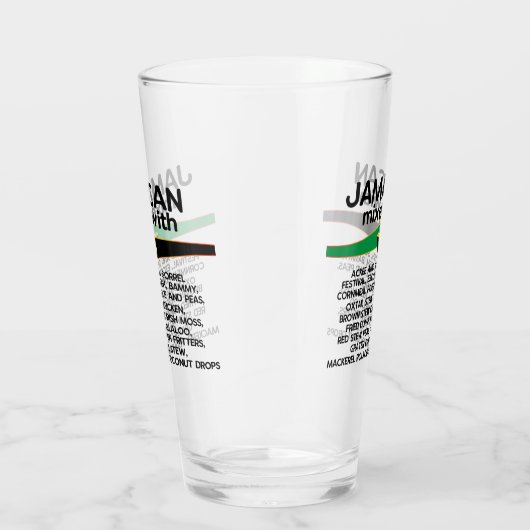 Jamaican Mixed With Jamaica Proud  Glas (Rechts)