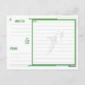 Jamaican Old House Briefkaart (Achterkant)