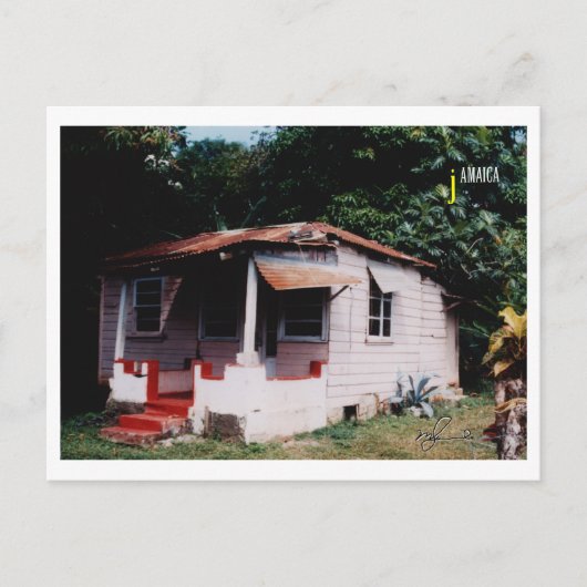 Jamaican Old House Briefkaart (Voorkant)