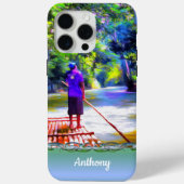 Jamaican River Raft Ride J001 Case-Mate iPhone Case (Achterkant)