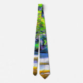 Jamaican River Raft Ride J001 Stropdas (Achterkant)