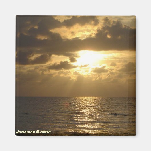 Jamaican Sunset Magneet (Voorkant)