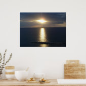 Jamaican Sunset Poster (Keuken)