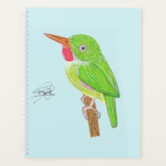 JAMAICAN TODY PLANNER (Voorkant)