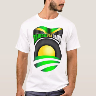 Jamaicanen voor Obama T-shirt
