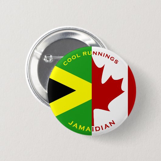 Jamaidiaanse Button (Voorkant /achterkant)