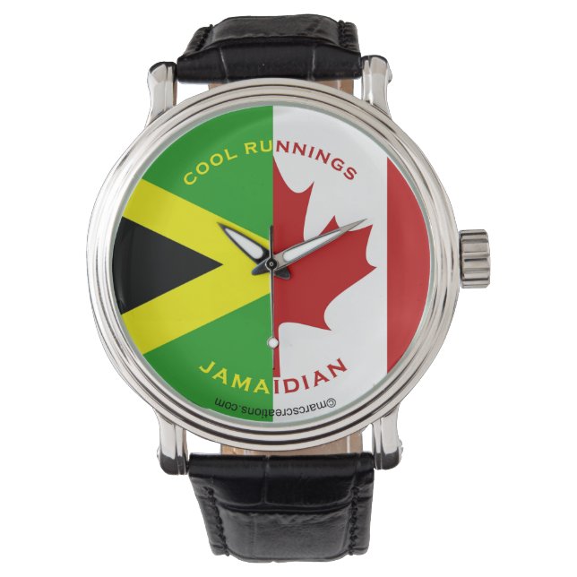 Jamaidisch horloge - Cool Runnings (Voorkant)