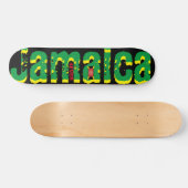JAMAÏQUE 4EVER PLANCHE DE SKATEBOARD 7 3/4" (Horz)