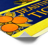 Jamaïque, affiche Vintage voyage (Coin)