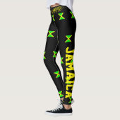 JAMAÏQUE DRAPEAU LEGGINGS NOIR ACD HAVIC (Gauche)