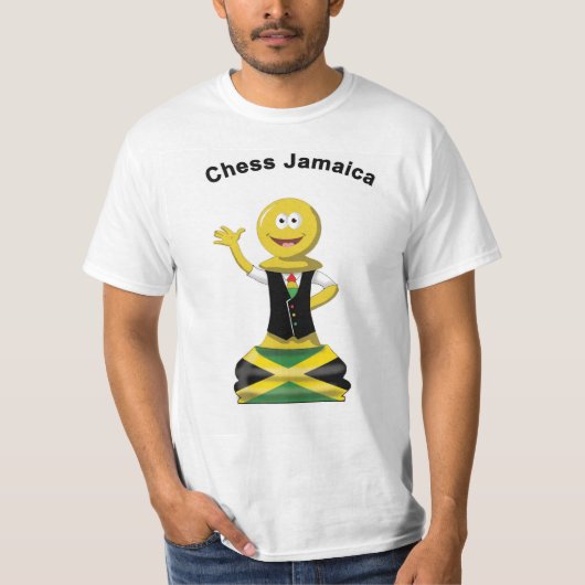 Jamaïque Flag Pawn T-Shirt copyright (Devant)