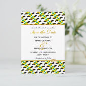 JAMAÏQUE Invitation de célébration de mariage à re (Debout devant)