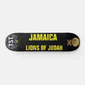 JAMAÏQUE LIONS DE JUDAH JMT7 3/4" Skateboard Deck (Horz)