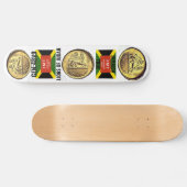 JAMAÏQUE LIONS DE JUDAH Skateboard (Horz)