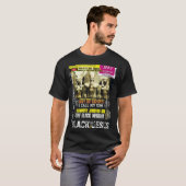 JAMAÏQUE NOIR, T-Shirt Basic Dark MESSIE (Devant entier)