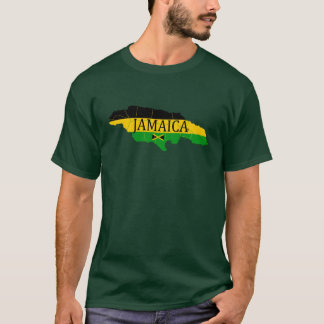 Jamaïque Paroisses Drapeau Couleurs Art T-shirt