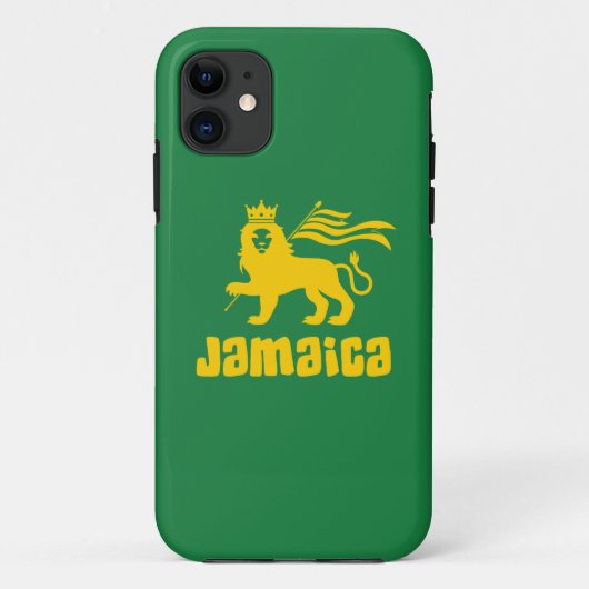 Jamaïque Rasta Lion Coque-Mate coque iphone (Dos)