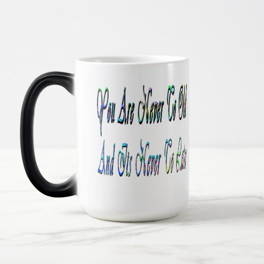 Jamais À Vieux, Motivationnel, Morpher Mug Café (Gauche)
