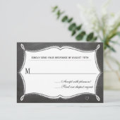 Jamais après la carte de réponse du tableau de bor (Debout devant)