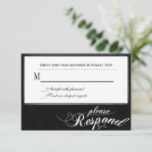 Jamais après la carte de réponse du tableau de bor (Debout devant)