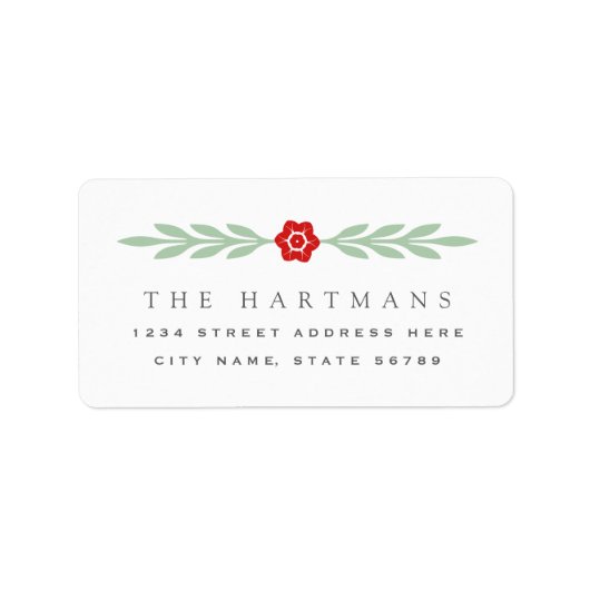 Jamais après les Étiquettes de adresse (Devant)