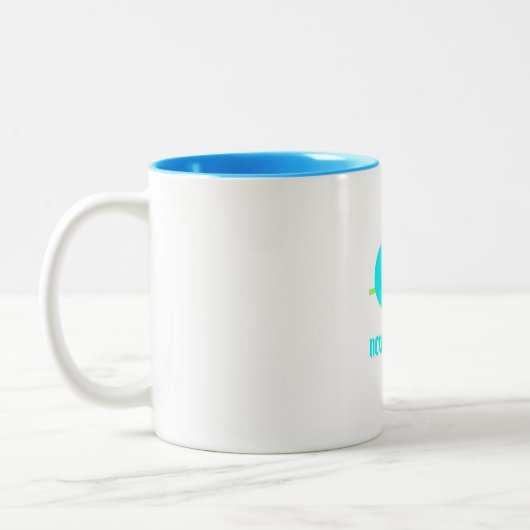 Jamais changer le chamillion turquoise Mug (Gauche)