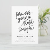 Jamais | Invitation Mariage après la fête (Debout devant)