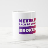 Jamais - Jumbo Mug cadeau (Devant)