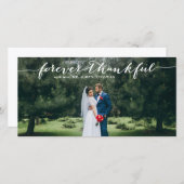 Jamais Merci main Lettré Mariage Merci I (Devant / Derrière)