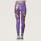 Jamais Mighty You & I leggings de l'artiste Dana T (Devant)