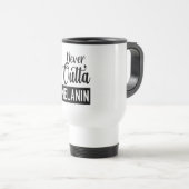 Jamais Outta Melanin Travel Mug (Devant droit)