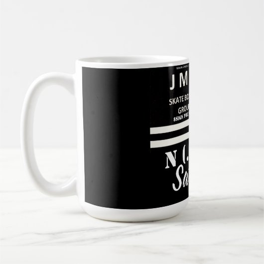 JAMAIS SATISFAIT Mug (Gauche)