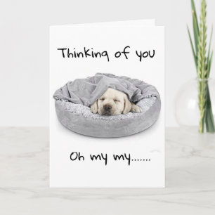 JAMAIS SAVOIR COMBIEN JE "VOUS MANQUERAIS" CARTE