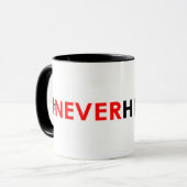 Jamais tasse de Hillary #NeverHillary (Devant gauche)