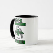 Jamais...TBI Mug (Devant gauche)