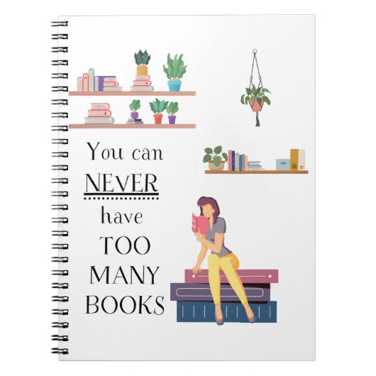 Jamais Trop De Livres Fille Lecture (Devant)