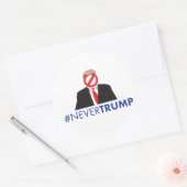 Jamais Trump Sticker (Enveloppe)