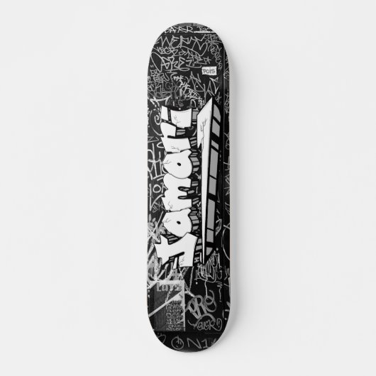 Jamari Graffiti personnalisé skateboard (Devant)