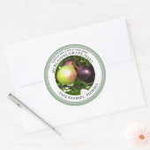 Jambe de raisin de muscade avec Étiquette de gelée (Enveloppe)