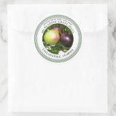 Jambe de raisin de muscade avec Étiquette de gelée (Sac)